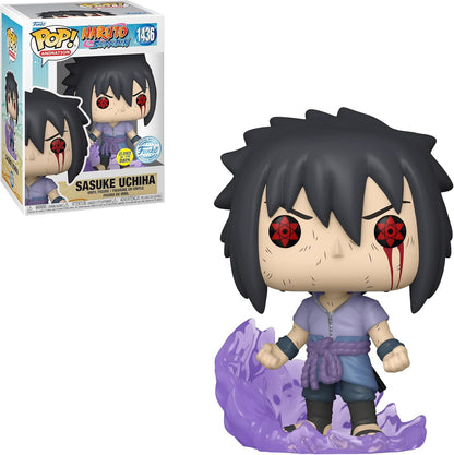 Funko Pop Naruto Shippuden: Sasuke Uchiha Amaterasu Glow-in-the-Dark - Special Edition (1436)
