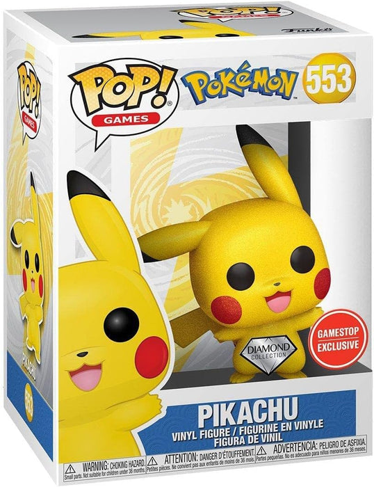 Funko Pop Pokemon: Pikachu Diamond - Gamestop Exclusive (553)