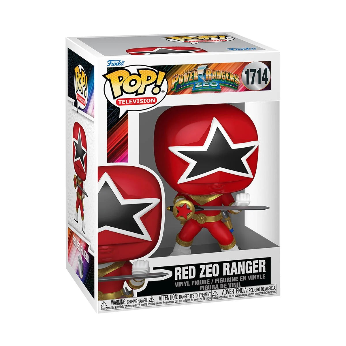 Funko Pop Power Rangers Zeo: Red Zeo Ranger (1714)