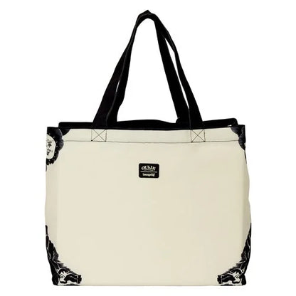 Loungefly Ouija Board Oversize Glow-in-the-Dark Canvas Tote Bag