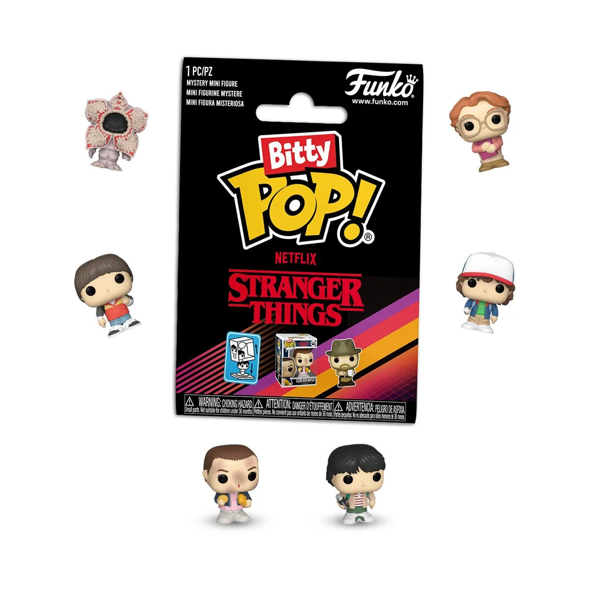 Funko Bitty Pop Stranger Things Season 1 Individual Sorpresa