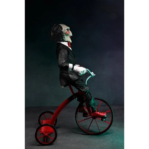 NECA SAW: Billy the Puppet with Tricycle 12-Inch Action Figure