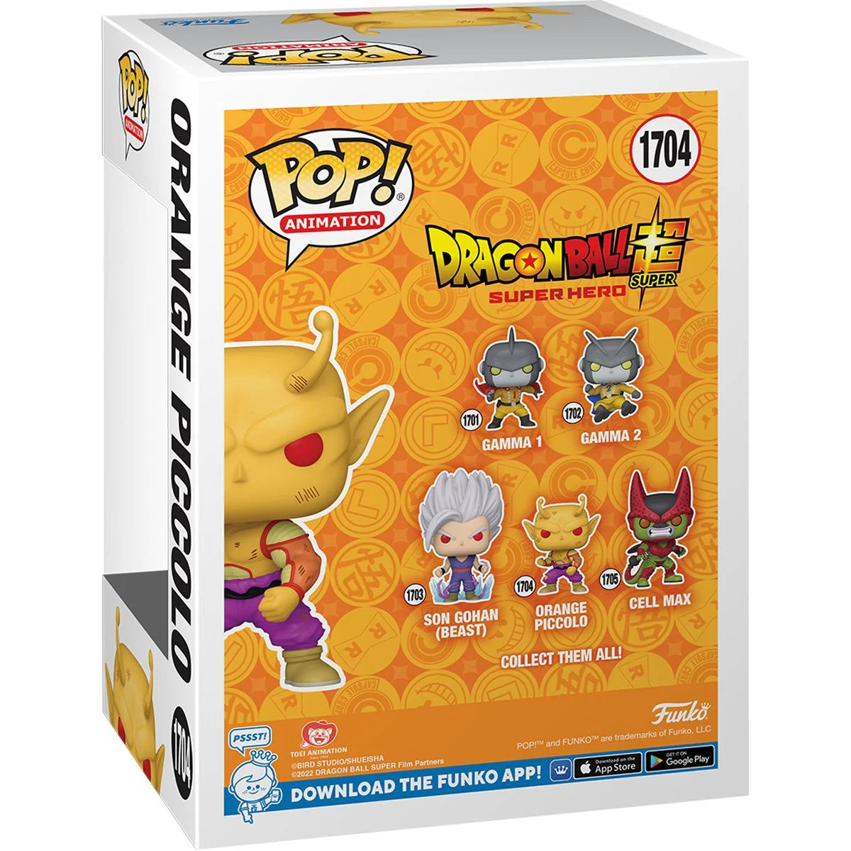 Funko Pop Dragon Ball Super: Super Hero Orange Piccolo (1704)