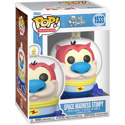 Funko Pop Nickelodeon The Ren & Stimpy Show: Space Madness Stimpy (1532)