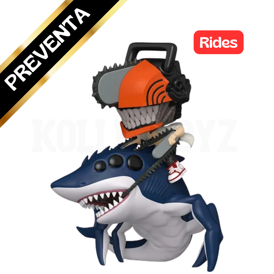 PREVENTA Funko Pop Rides Chainsaw Man Reze Arc: Chainsaw Man and Beam (147)