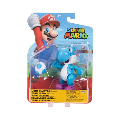 World of Nintendo Super Mario: Light-Blue Yoshi with Egg