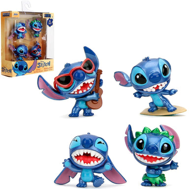 Jada Toys Metalfigs Lilo & Stitch: Stitch Die-Cast Metal Mini-Fgure 4-Pack