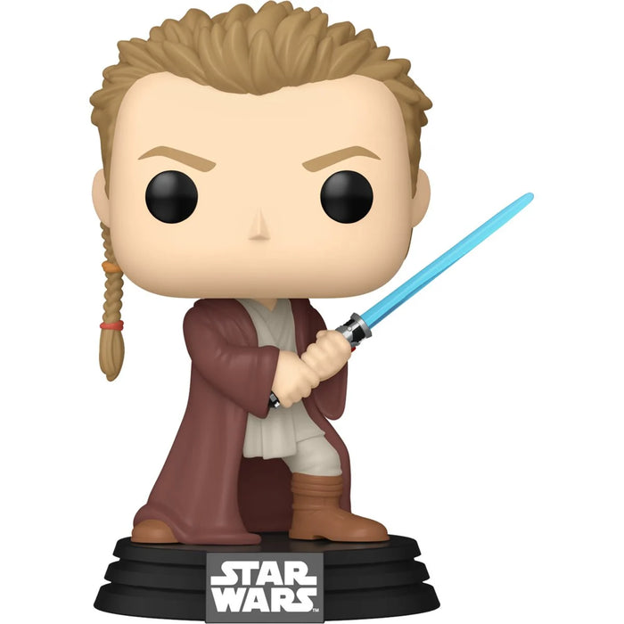 Funko Pop Star Wars Episode I - The Phantom Menace: Obi-Wan with Light Saber (699)