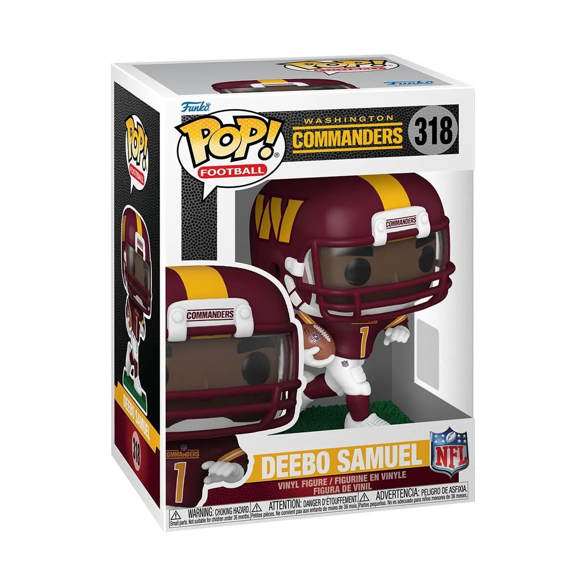 Funko Pop NFL Commanders: Deebo Samuel (318)