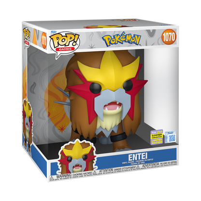 Funko Pop Jumbo Pokemon: Entei - SDCC 2025 Exclusive (1070)