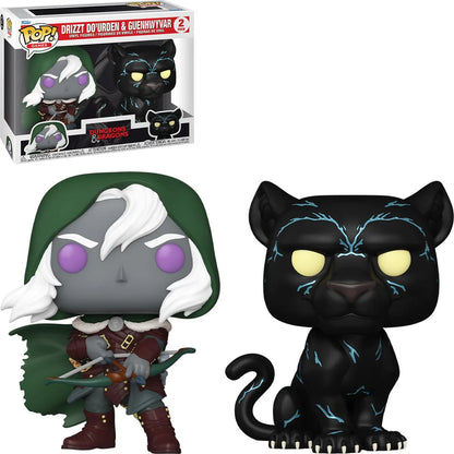 Funko Pop Dungeons & Dragons: Drizzt Do'urden & Guenhwyvar 2-Pack