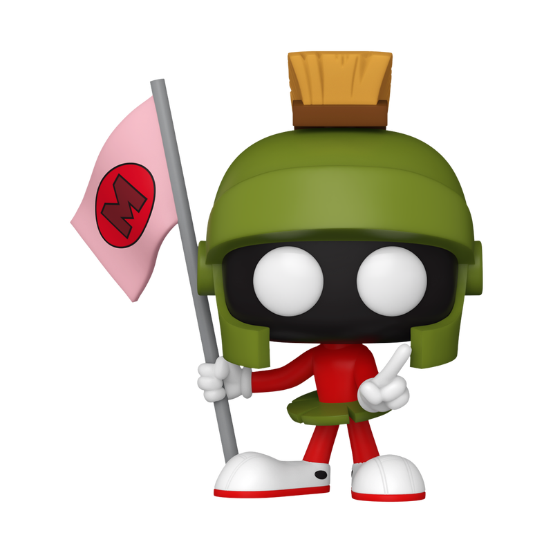 Funko Pop Looney Tunes: Marvin the Martian with flag - SDCC Exclusive (1589)