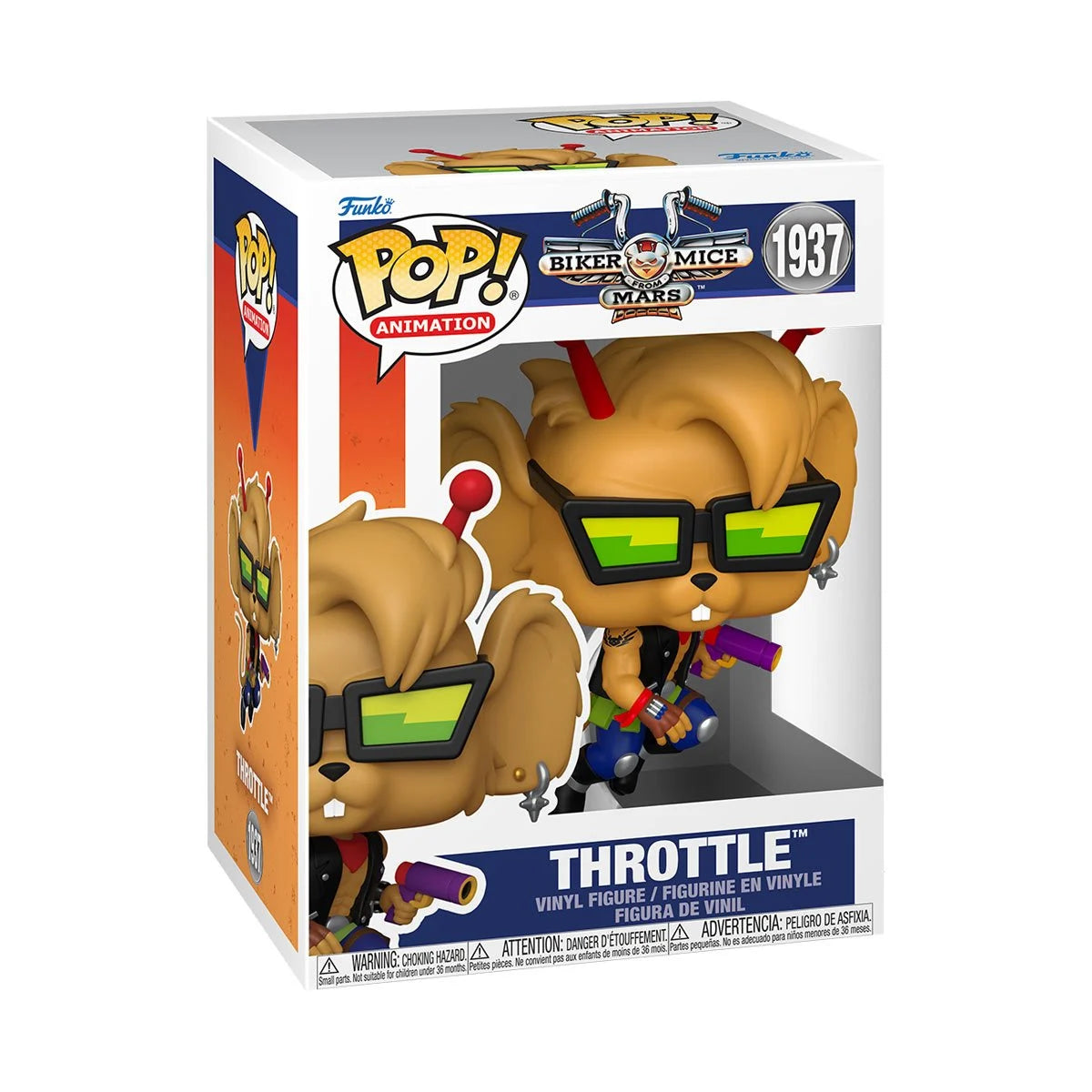 Funko Pop Biker Mice From Mars: Throttle (1937)
