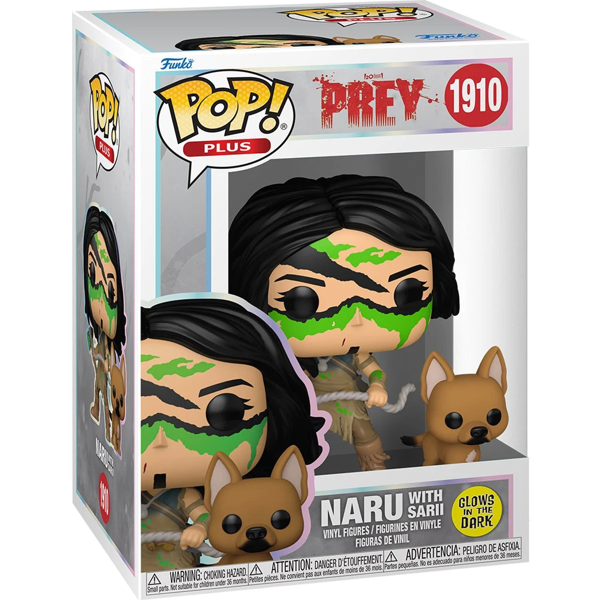 Funko Pop Plus Prey: Naru With Sarii Glows-In-The-Dark (1910)