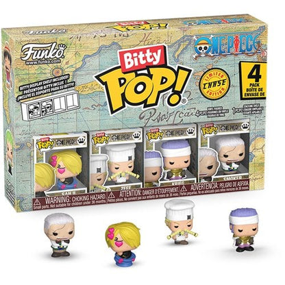 Funko Bitty Pop: One Piece - Sanji 4 Pack