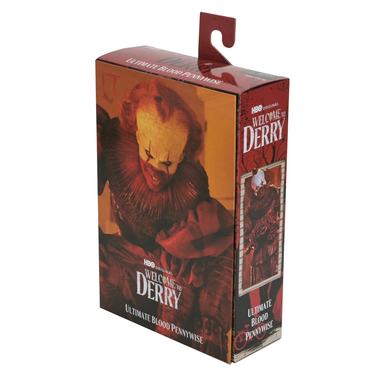 PREVENTA NECA IT Welcome To Derry: Ultimate Blood Pennywise 7" Scale Action Figure