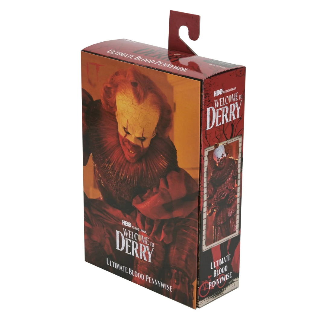 PREVENTA NECA IT Welcome To Derry: Ultimate Blood Pennywise 7" Scale Action Figure