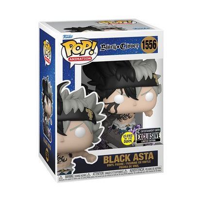 Funko Pop Black Clover: Black Asta Glows in the Dark (1556)