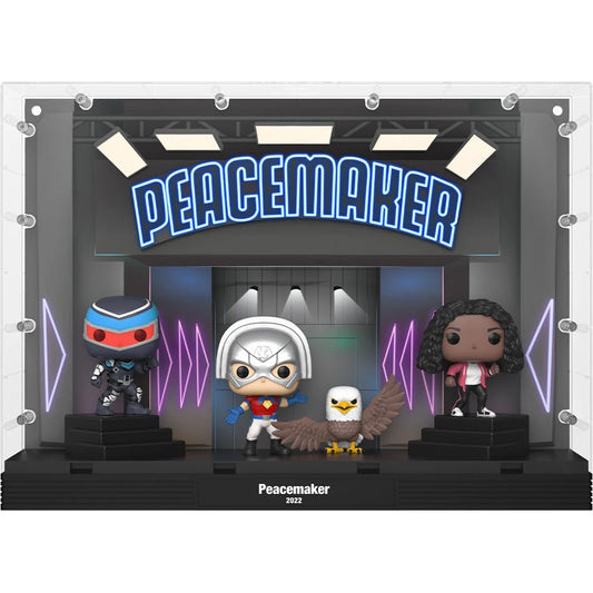 Funko Pop Moment Deluxe Peacemaker: Peacemaker Introduction (01)