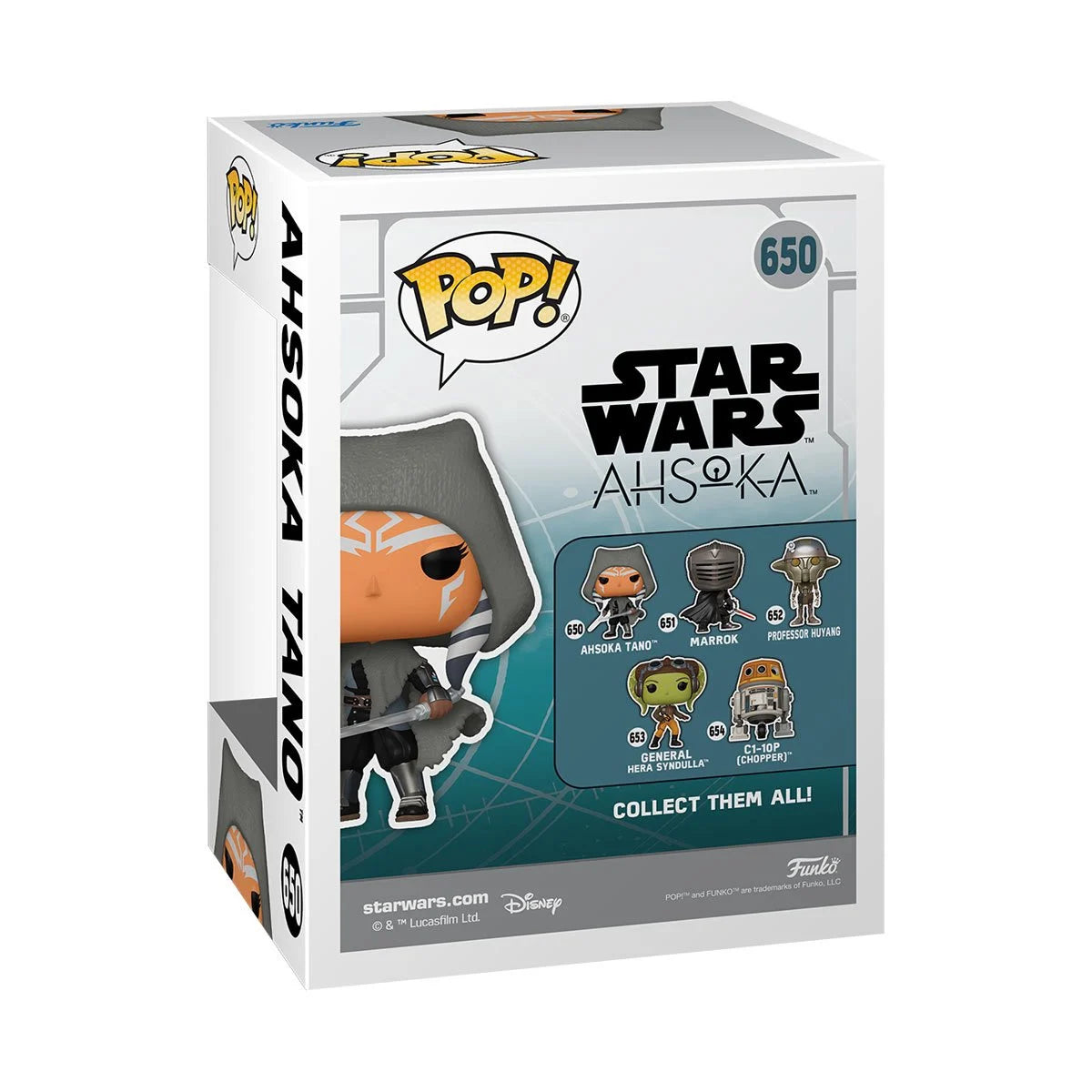 Funko Pop Star Wars: Ahsoka Tano (650)