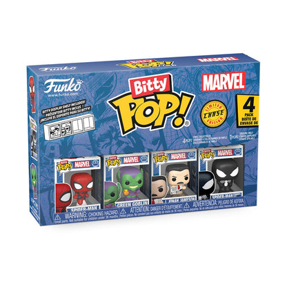 Funko Pop Bitty Spider-Man: Spider-Man 4-Pack