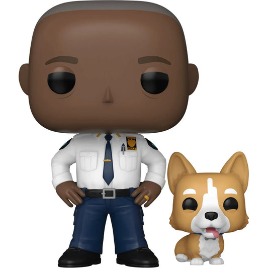 Funko Pop Brooklyn Nine-Nine: Captain Ray Holt with Cheddar (1626)