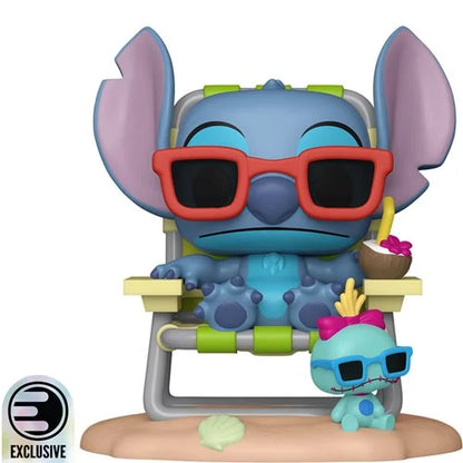 Funko Pop Premium Lilo & Stitch: Stitch in Sunlounger- Entretaiment Earth Exclusive (1639)