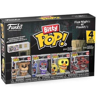 PREVENTA Funko Bitty Pop 4-Pack Five Nights At Freddy's: Withered
