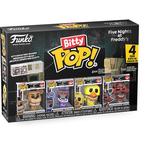 PREVENTA Funko Bitty Pop 4-Pack Five Nights At Freddy's: Withered