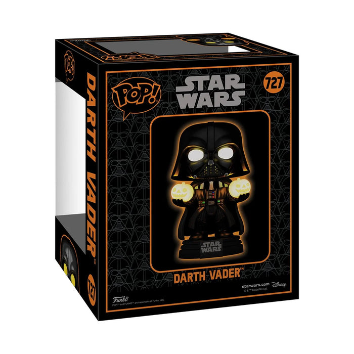 Funko Pop Super Star Wars: Darth Vader Halloween Light-Up (727)