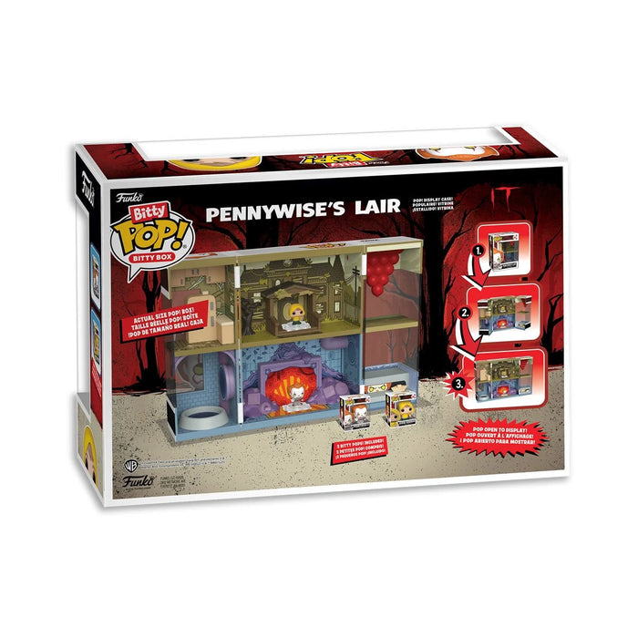 PREVENTA Funko Pop Bitty Box Playset It: Pennywise's Lair Funhouse