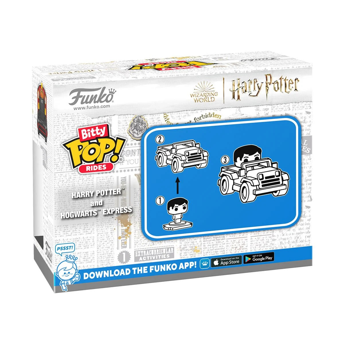 Funko Bitty Pop Ride Harry Potter: Harry Potter with Hogwarts Express