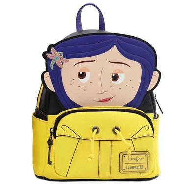 Loungefly Coraline Raincoat Cosplay Mini-Backpack