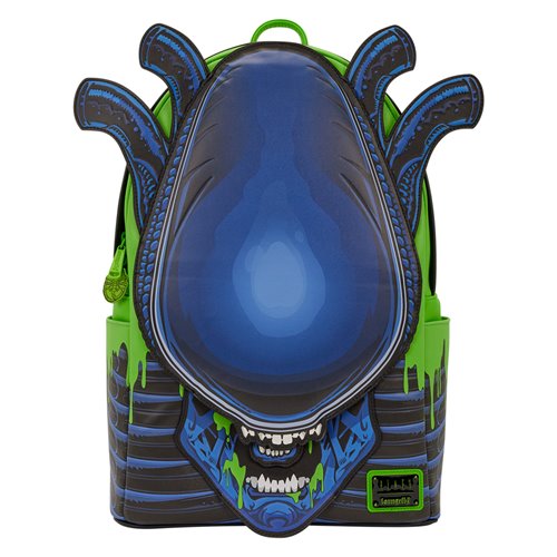 Loungefly Alien Xenomorph Glow-in-the-Dark Full-Size Backpack