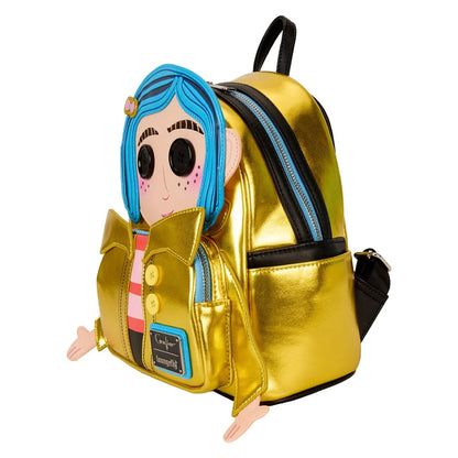 Loungefly Coraline 15th Anniversary: Doll Cosplay Mini-Backpack