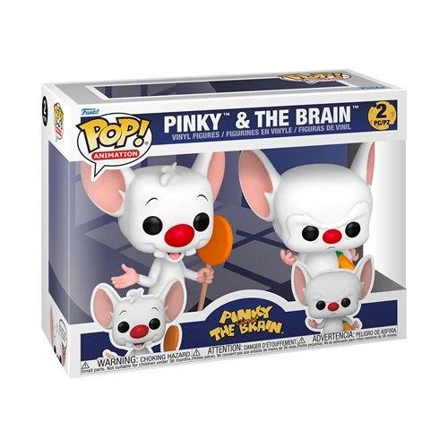 Funko Pop Animaniacs Pinky and The Brain: Pinky & The Brain 2-pack