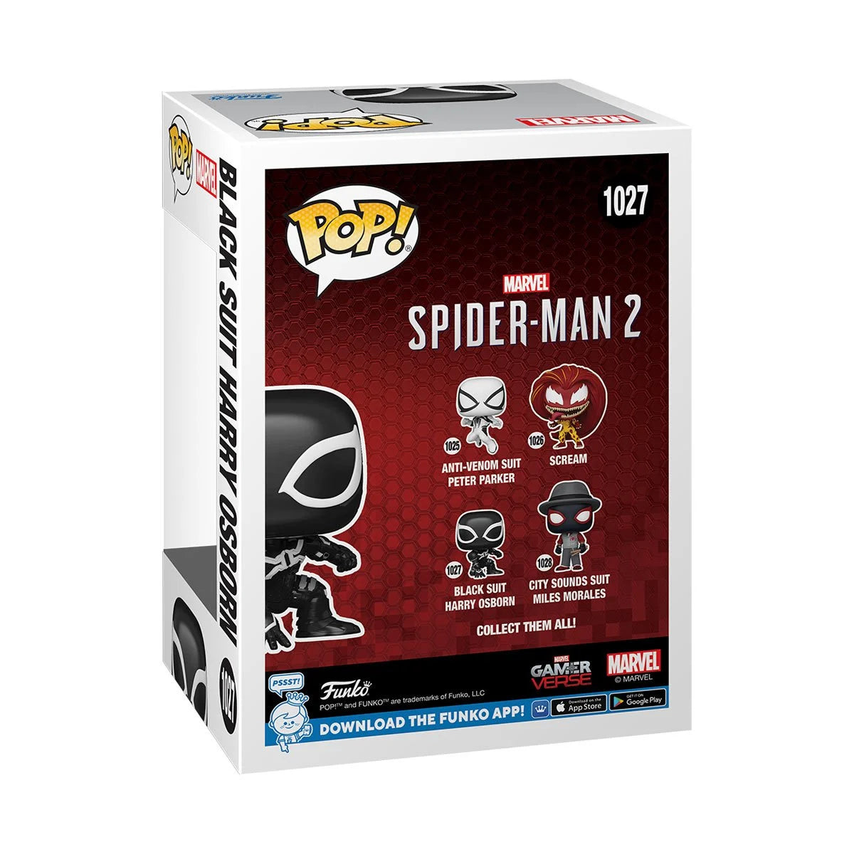 PREVENTA Funko Pop Spider-Man 2: Black Suit Harry Osborn (1027)