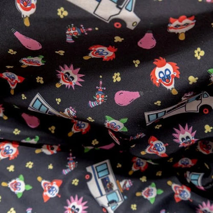 Whatever! Killer Klowns From Outer Space Padded Pin Trading Tent Crossbody Bag with Jumbo Charm