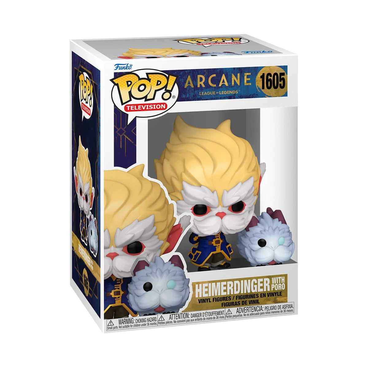 Funko Pop Arcane League of Legends: Heimerdinger with Poro (1605)