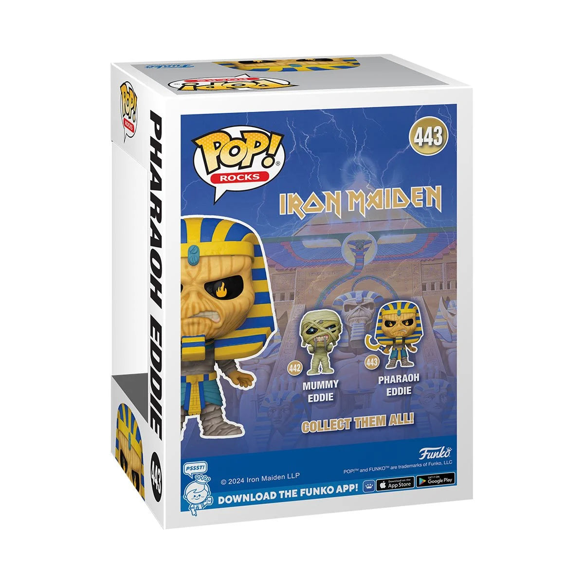 Funko Pop Iron Maiden: Pharaoh Eddie (443)