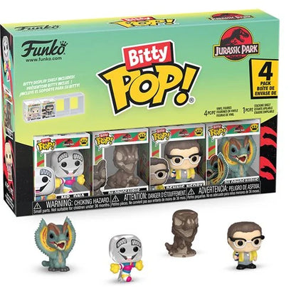 PREVENTA Funko Pop Bitty 4-Pack Jurassic Park: Bundle