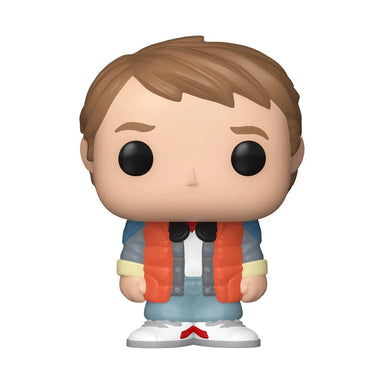 Funko Pop Bitty Rides Back to the Future: Marty McFly and Time Machine
