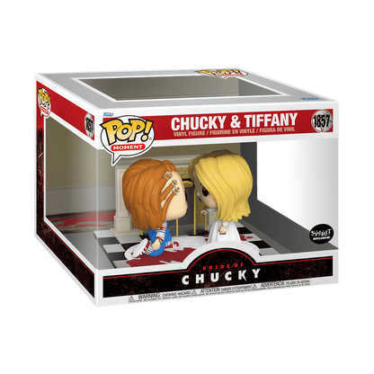 Funko Pop Moment Bride of Chucky: Chucky & Tiffany - Spirit Exclusive (1857)
