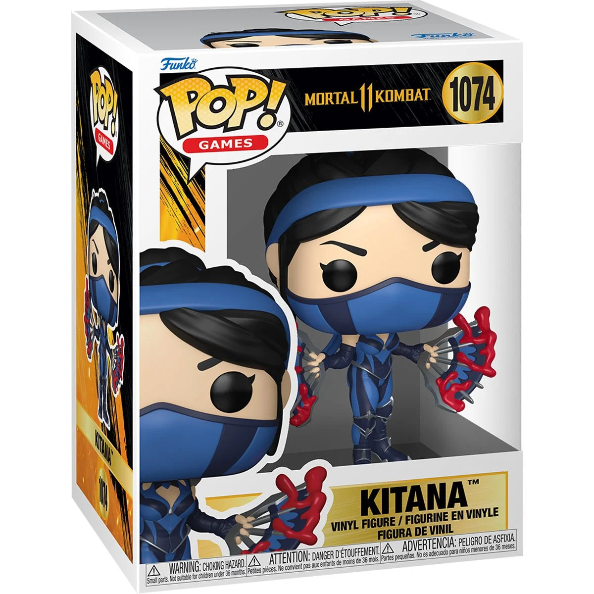 PREVENTA Funko Pop Mortal Kombat 11: Fatality Kitana (1074)