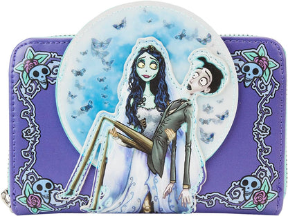 Loungefly Corpse Bride: Moon Zip Around Wallet