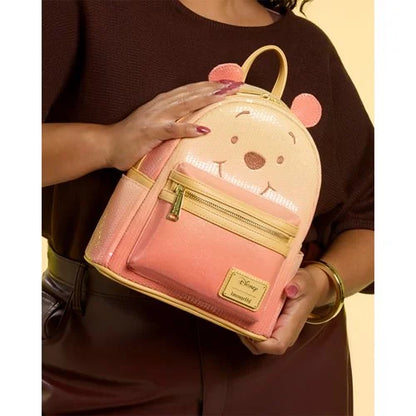 Loungefly Winnie The Pooh Sequin Glitter Mini-Backpack