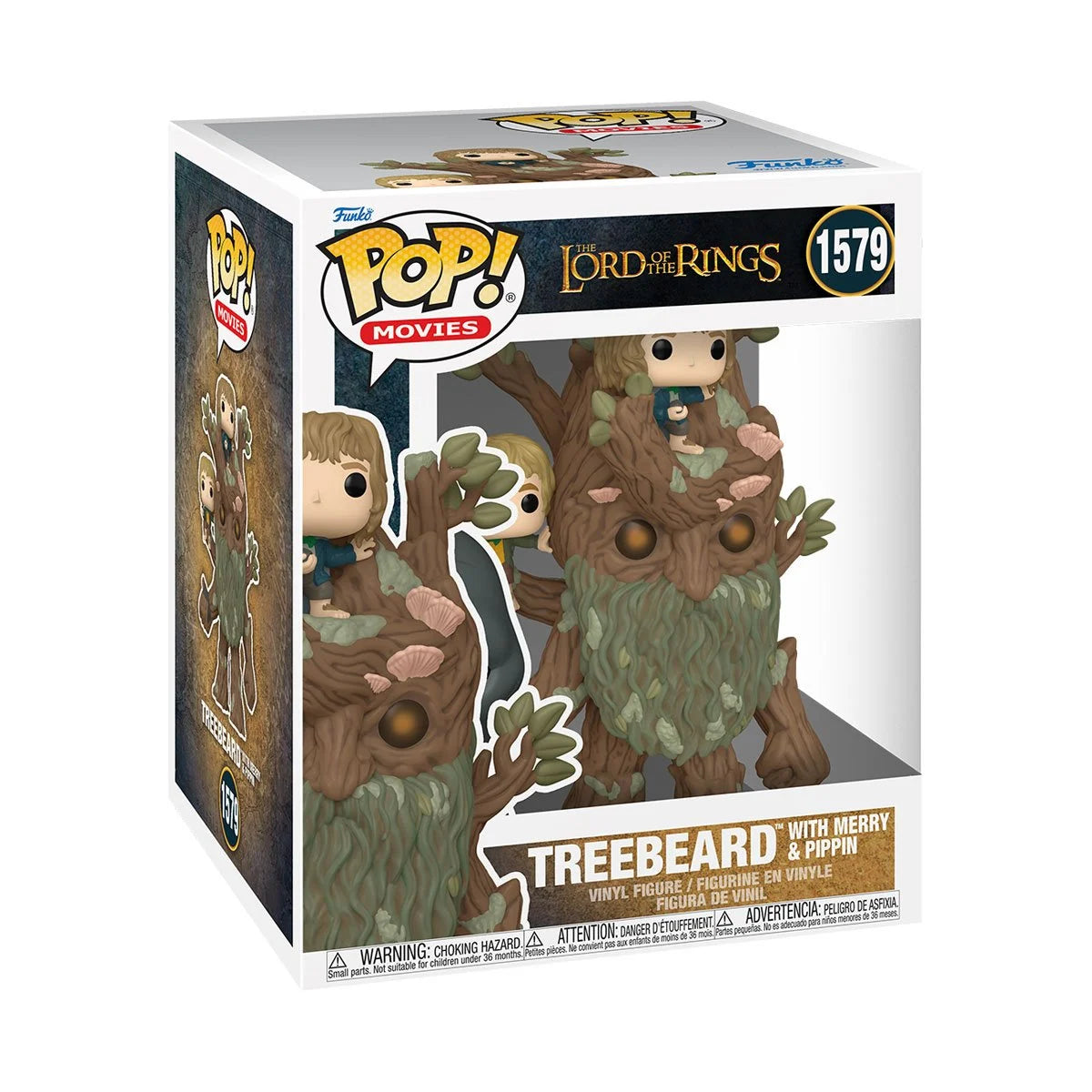 Funko Pop Super The Lord of the Rings: Treebeard with Merrry and Pippin (1579)