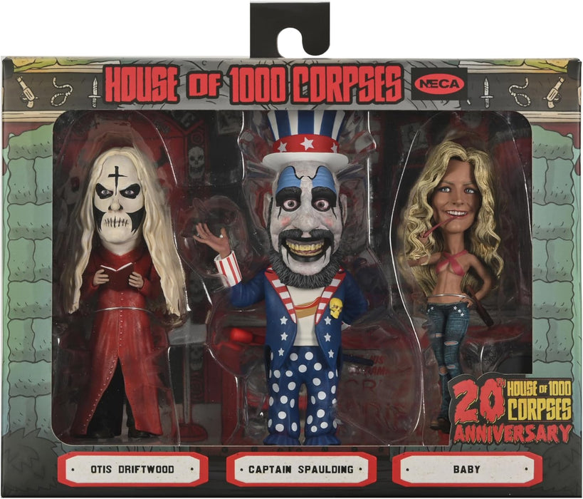 NECA Little Big Head House of 1000 Corpses 3-Pack