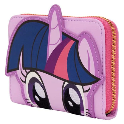 Loungefly Loungefly My Little Pony Twilight Sparkle Cosplay Glitter Zip Around Wallet