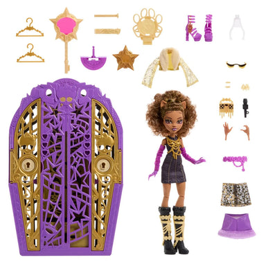 Mattel Monster High Skulltimate Secrets Hauntlywood Mysteries Clawdeen Doll — imagen 2
